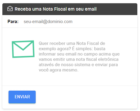 Como enviar nota fiscal eletrônica por e-mail para o cliente
